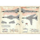 Print Scale 48-152 - 1/48 NEW MiG-23 Tehcnical stencils, 2 sheets, wet decal