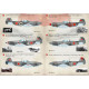 Print Scale 72-190 - 1/72 Decal for Yak-9 (Aircraft wet decal)