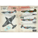 Print Scale 72-190 - 1/72 Decal for Yak-9 (Aircraft wet decal)