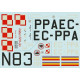 Print Scale 72-255 - 1/72 Fokker F.VII-3m In the complete set 2 sheets wet decal