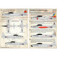 Print Scale 72-263 - 1/72 Lockheed T-33 Shooting Star Part 1 wet decal