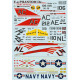 Print Scale 72-265 - 1/72 US Navy F-4 Phantom Iis, Part 1, Aircraft wet decal Print Scale 72-265 - 1/72 US Navy F-4 Phantom Iis, Part 1, Aircraft wet decal