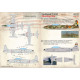 Print Scale 72-269 - 1/72 Lockheed T-33a Shooting Star, Part 2, wet decal