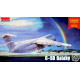 Lockheed C-5B Galaxy American aircraft 1/144 Roden 330