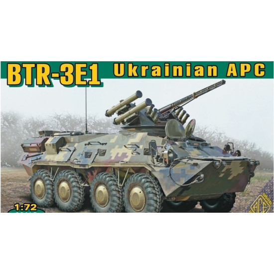 BTR-3E1 Ukrainian armored personnel carrier 1/72 ACE 72175