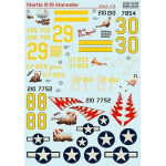 Print Scale 72-325 - 1/72 B-26 Aircraft wet decal model in scale