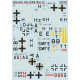 Print Scale 72-341 - 1/72 Arado Ar.234, Aircraft wet decal model in scale