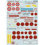 Print Scale 72-343 - 1/72 Nakajima A6M2-N, Aircraft wet decal model in scale