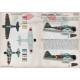 Print Scale 72-344 - 1/72 Nakajima A6M2-A6M3 Zero Part 2 Aircraft wet decal