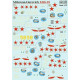 Print Scale 72-355 - 1/72 NEW Mikoyan-Gurevich MiG-23, Aircraft wet decal model Print Scale 72-355 - 1/72 NEW Mikoyan-Gurevich MiG-23, Aircraft wet decal model