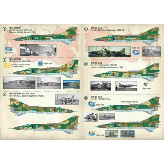 Print Scale 72-355 - 1/72 NEW Mikoyan-Gurevich MiG-23, Aircraft wet decal model Print Scale 72-355 - 1/72 NEW Mikoyan-Gurevich MiG-23, Aircraft wet decal model
