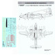 Foxbot 72-010 - 1/72 Decals Stencils for A - 20B/C/G Boston Aviation Accessories