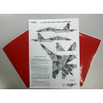 Foxbot FM 72-004 - 1/72 Digital Masks for Sukhoi SU-27UBM Ukrainian Air Forces