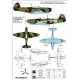 Foxbot 48-003 - 1/48 Decal for Soviet Fighter Yakovlev YAK-1B Scale Accessories