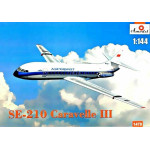 Amodel 1478 - 1/144 SE-210 Caravelle III Air France, scale plastic model kit