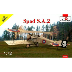 Amodel 7260-01 - 1/72 - SPAD S.A.2 French fighter, WWI, scale plastic model kit