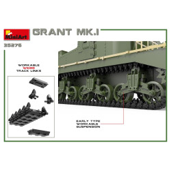 Grant Mk.I British Army 1/35 Miniart 35276