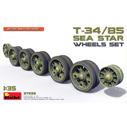 Wheels Set for tank T-34/85 Sea Star 1/35 Miniart 37033