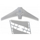 Amodel 72245 - 1/72 Building Airplane Aircraft Dassault Falcon-10, model kit