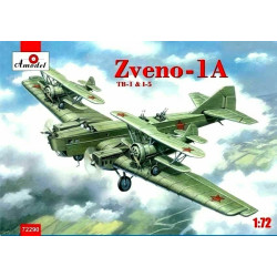 Amodel 72290 - 1/72 Zveno-1A TB-1 & I-5 Soviet air tactical scale model kit