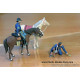 U.S. Civil War Series: Yankee Scout and Tracker 2 horses 2  figures 1/35 Master Box 3549