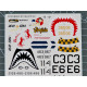 Foxbot 48-060 - 1/48 North American P-51 Mustang Nose art, Part 1 Decals scale