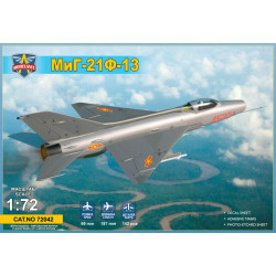 MiG-21F-13 supersonic jet fighter 1/72 ModelSvit 72042