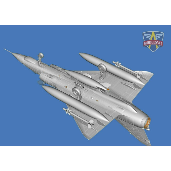 Mirage III E fighter-bomber 1/72 ModelSvit 72045