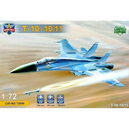 T-10-10/11 Advanced Frontline Fighter (AFF) prototype 1/72 ModelSvit 72049