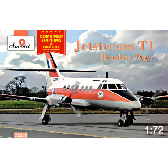 PASSENGER JETSTREAM T1 HANDLEY PAGE AMODEL 72331 CIVIL AIRCRAFT PLASTIC 1/72 
