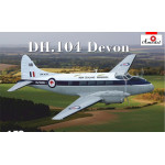 Amodel 72334 - 1/72 Dh.104 Devon the Passenger Plane, scale plastic model kit