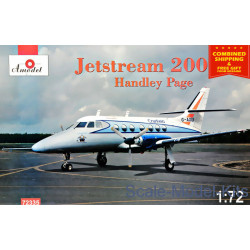 Amodel 72335 - 1/72 Passenger Jetstream 200 Handley Page, scale plastic model