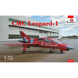 Amodel 72341 - 1/72 CMC Leopard-1 British light personal business jet model kit