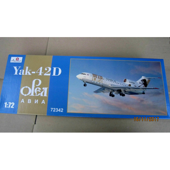 Amodel 72342 - 1/72 Yakovlev Yak-42D Orel avia scale plastic model kit