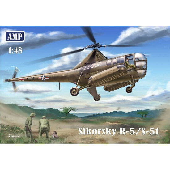Sikorsky R-5/S-51 USAF rescue1/48 AMP 48-002