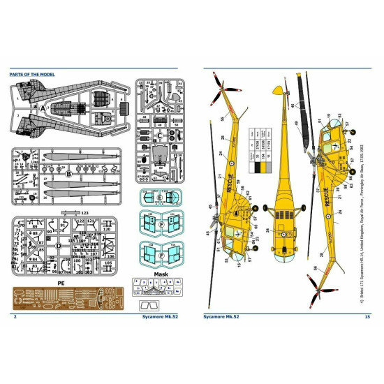 Bristol 171 Sycamore Mk 52/Mk 14/HR14 1/48 AMP 48-010