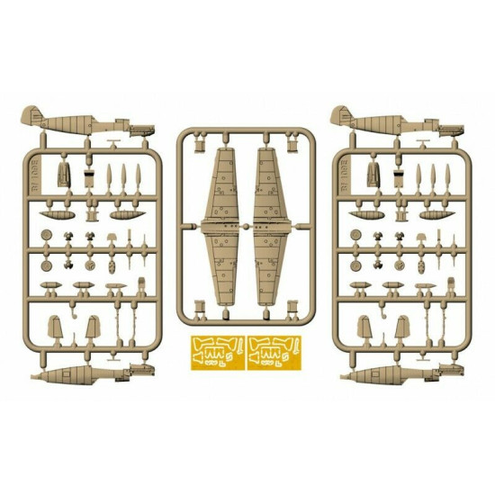 Messerschmitt Bf 109E WWII in the beginning 1/144 Armory AR14303