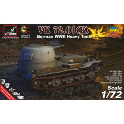 VK 72.01 (K) - German WWII heavy prototype tank 1/72 Armory AR72202