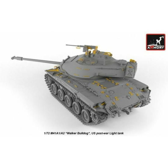 M41A1/A2 Walker Bulldog US post-war Light tank Pre-Order 1/72 Armory AR72412