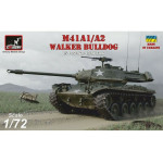 M41A1/A2 Walker Bulldog US post-war Light tank Pre-Order 1/72 Armory AR72412