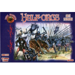 Alliance 72015 - 1/72 Half-Orcs, Set 1, (Fantasy Series), scale plastic model