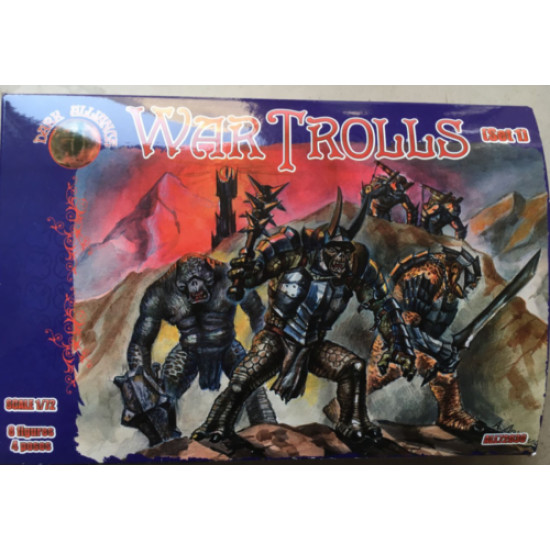 Alliance 72030 - 1/72 War Trolls Set 1 (Fantasy Series), scale plastic model kit