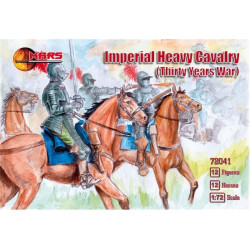 Mars Figures 72041 - 1/72 Thirty Years War Imperial Heavy Cavalry (12 Mtd) model