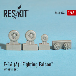 Resin wheels set for F-16 (A) Fighting Falcon 1/48 Reskit RS48-0023