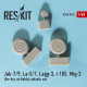 Resin wheels set Jak-7/9, La-5/7, Lagg-3, I-185, MiG-3 1/48 Reskit RS48-0031