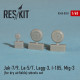 Resin wheels set Jak-7/9, La-5/7, Lagg-3, I-185, MiG-3 1/48 Reskit RS48-0031