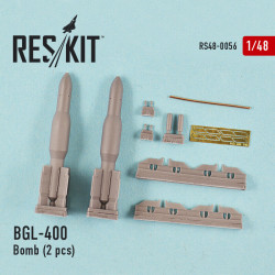 Resin BGL-400 Bomb (2 pcs) 1/48 Reskit RS48-0056