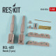 Resin BGL-400 Bomb (2 pcs) 1/48 Reskit RS48-0056 Resin BGL-400 Bomb (2 pcs) 1/48 Reskit RS48-0056