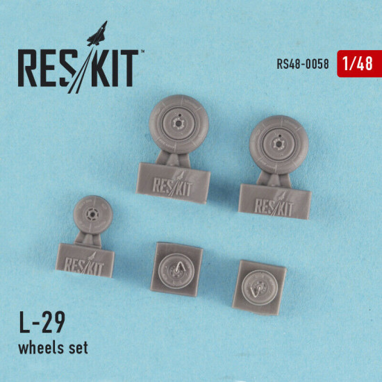 Wheels Set For L-29 1/48 Reskit RS48-0058