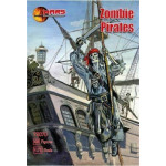 Mars Figures 72070 - 1/72 Scale Plastic Model Kit Zombie Pirates, model kit